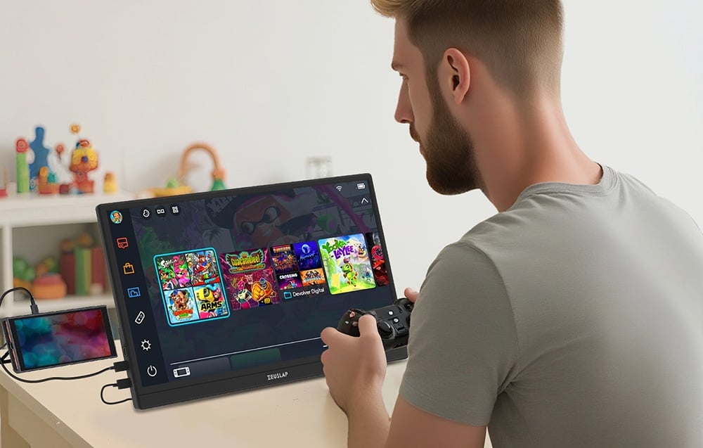 ZEUSLAP ZB156 15.6" Portable Monitorius aprašymas - Prekės nuotrauka