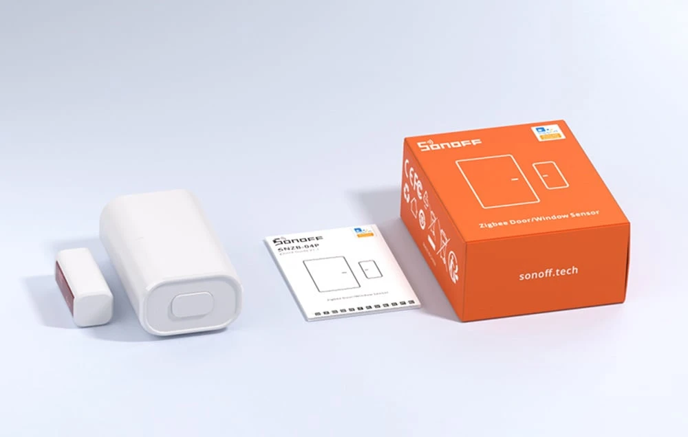 SONOFF SNZB-04P Zigbee Durų/langų magnetinis sensorius aprašymas - Prekės nuotrauka