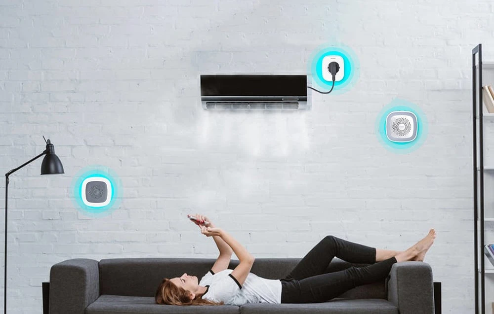 Zigbee Heiman HS1HT Tuya išmanusis temperatūros ir drėgmės jutiklis aprašymas - Prekės nuotrauka