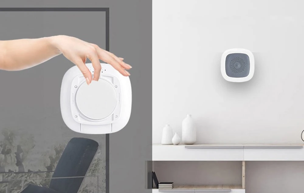 Zigbee Heiman HS1HT Tuya išmanusis temperatūros ir drėgmės jutiklis aprašymas - Prekės nuotrauka