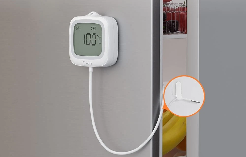 Sonoff SNZB-02LD Zigbee 3.0 temperatūros belaidis sensorius IP65 aprašymas - Prekės nuotrauka Sonoff SNZB-02LD Zigbee 3.0 temperatūros belaidis sensorius IP65 aprašymas - Prekės nuotrauka