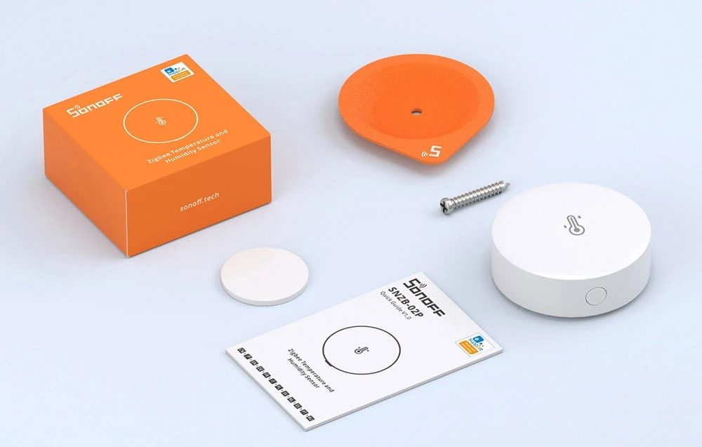 Sonoff SNZB-02P Zigbee 3.0 temperatūros ir drėgmės sensorius aprašymas - Prekės nuotrauka Sonoff SNZB-02P Zigbee 3.0 temperatūros ir drėgmės sensorius aprašymas - Prekės nuotrauka