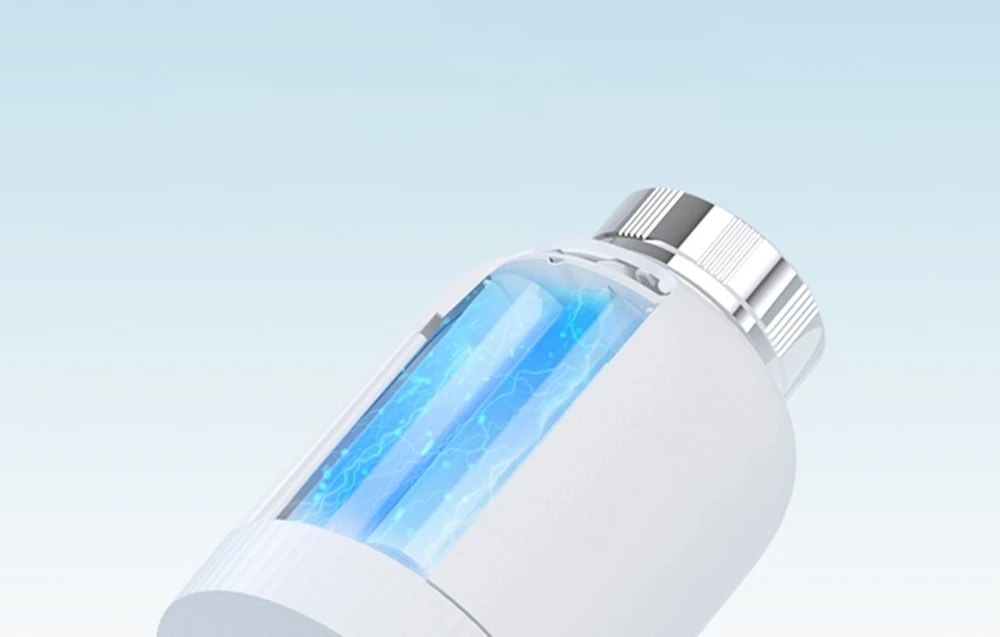 ZigBee termostatinė galvutė IMOU IOT-TRV1-EU + 6 adapteriai aprašymas - Prekės nuotrauka ZigBee termostatinė galvutė IMOU IOT-TRV1-EU + 6 adapteriai aprašymas - Prekės nuotrauka