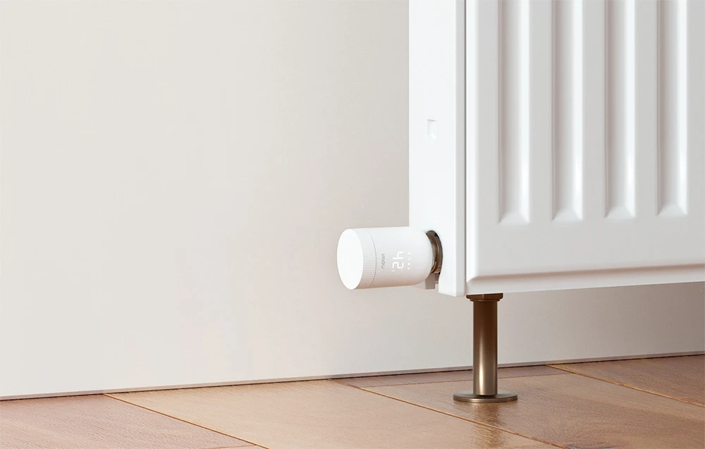 ZigBee termostatinė galvutė IMOU IOT-TRV1-EU + 6 adapteriai aprašymas - Prekės nuotrauka ZigBee termostatinė galvutė IMOU IOT-TRV1-EU + 6 adapteriai aprašymas - Prekės nuotrauka