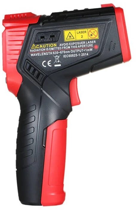 Lazerinis pirometras su drėkins matuokliu Habotest HT651D