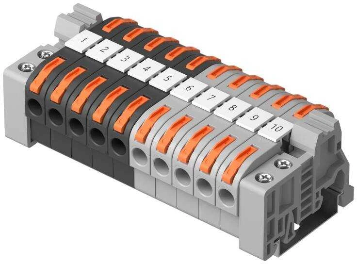 DIN bėgelio laido jungties Sonoff komplektas (20 vnt.)