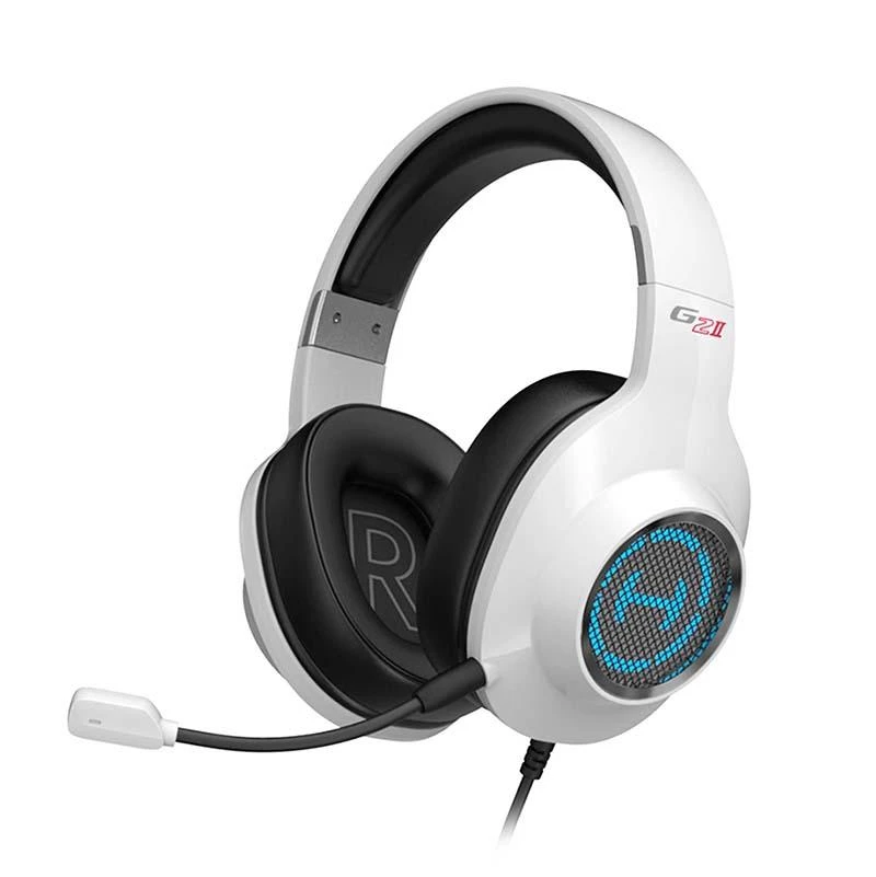 Ausinės Edifier | G2 II | su laidu | Over-Ear | Mikrofonas | Baltas