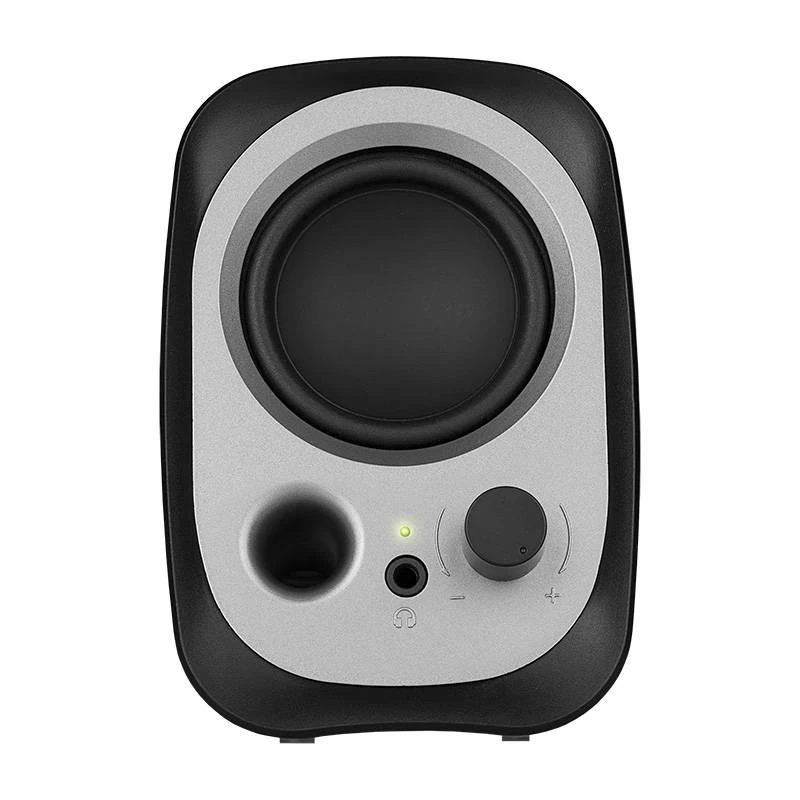 Kompiuterio kolonėlės Edifier R12U 2.0, 4 W, Juodos/Pilkos spalvos