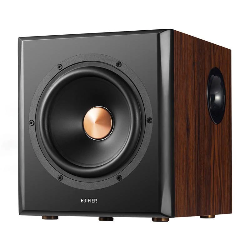 Kompiuterio kolonėlės Edifier S350DB 2.1, Rudos spalvos