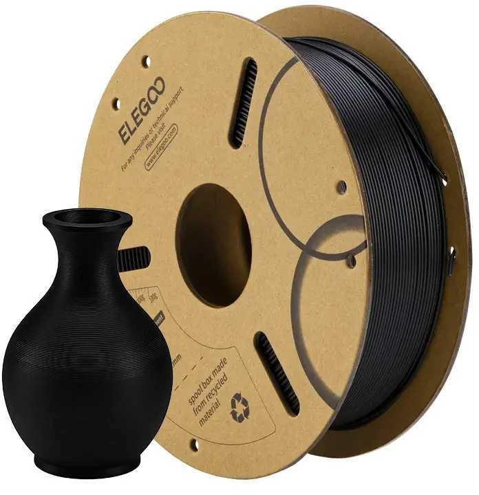 ELEGOO PLA Filament juodos spalvos