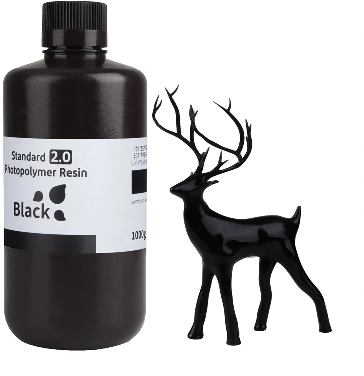 ELEGOO Standard 2.0 Resin (juodas)