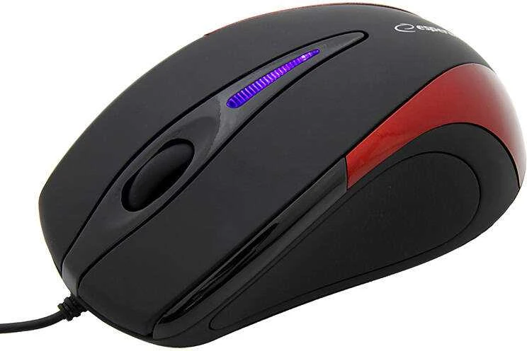 Optinė pelė USB (raudona) Esperanza