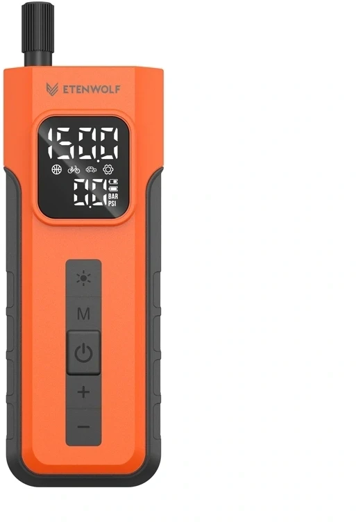 Etenwolf C2 Car Air Compressor, 10.34 bar, 4000 mAh