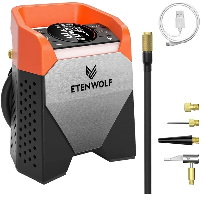 Etenwolf S5 Car Air Compressor, 11.03 bar, 15,600 mAh