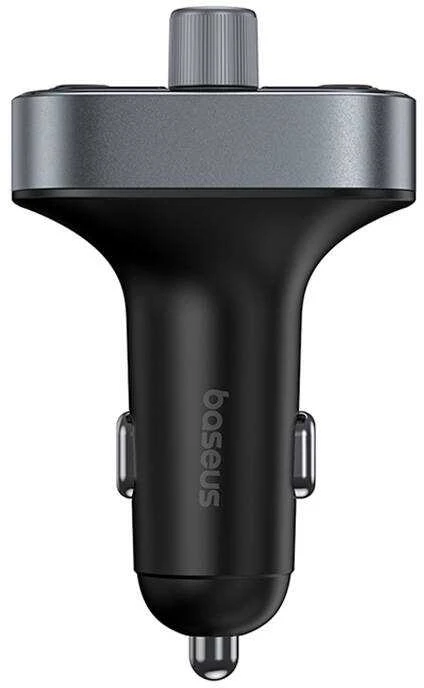 FM siųstuvas Baseus S-09 Pro, Bluetooth (juodas)