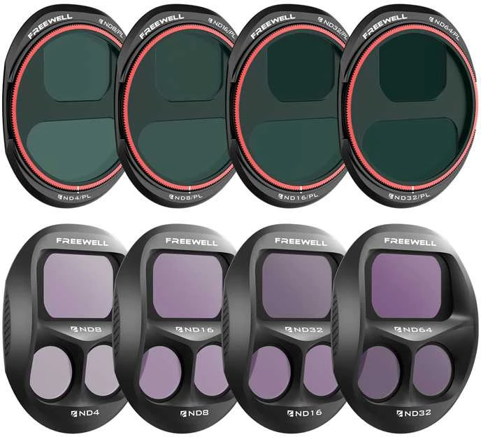 FREEWELL filter set for DJI Mavic 4 Pro All Day (8pcs)