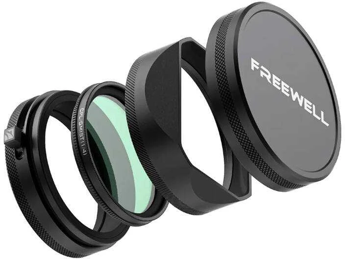 Freewell FujiX100 filtrų rinkinys su objektyvo gaubtu (juodas)