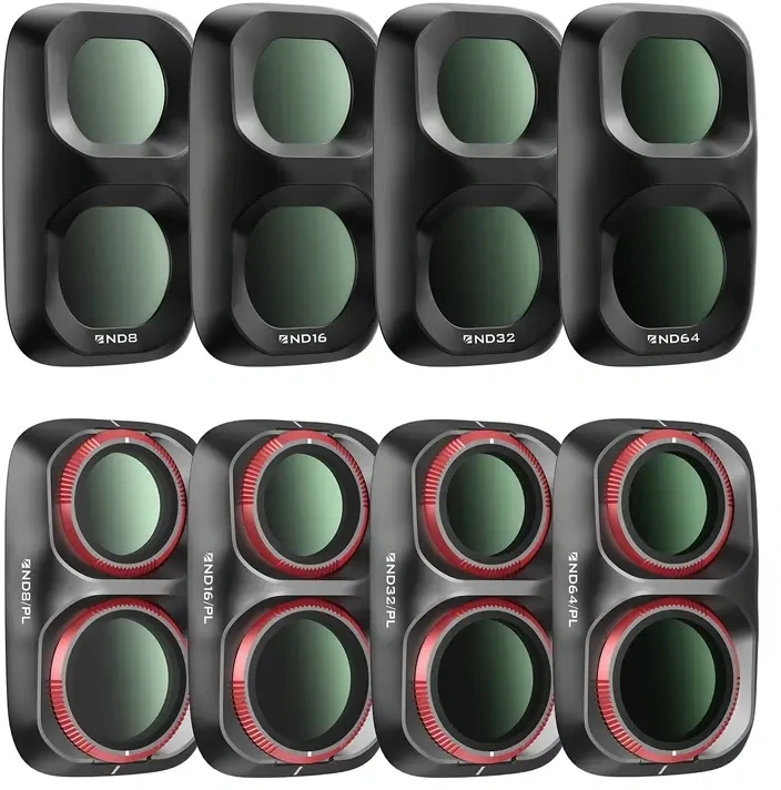 Freewell Osmo Pocket 4P visos dienos filtrų rinkinys (8 vnt.)