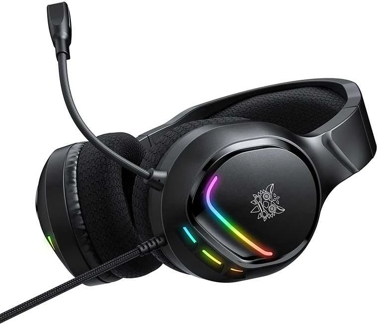 Žaidimų ausinės ONIKUMA X31 su RGB apšvietimu