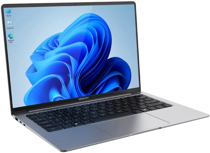 Nešiojamas kompiuteris - GEEKOM GeekBook X14 Pro | Ultra 5-125U | 16 GB | 500 GB | 14 colių | Wi‑Fi 6E | Win11 Pro | titaninė pilka