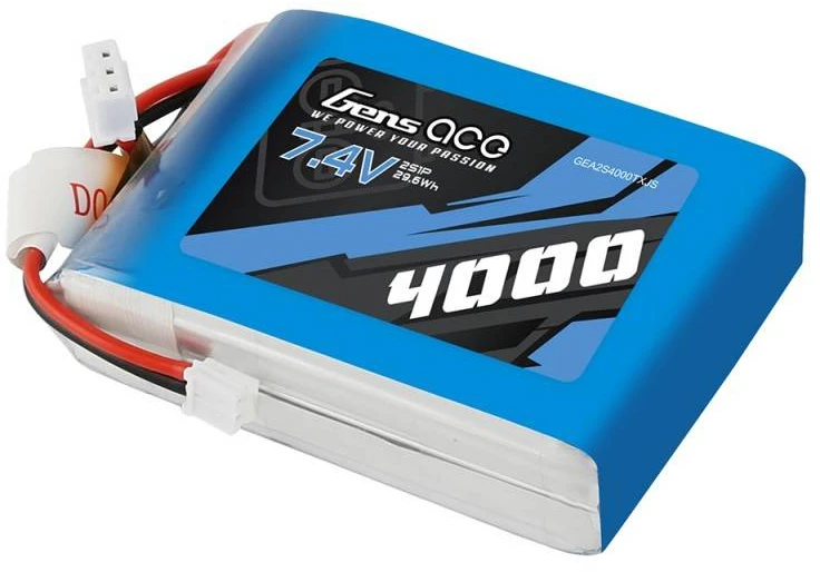 Gens Ace & Tattu LiPo akumuliatorius Gens Ace 4000mAh 7.4V 1C