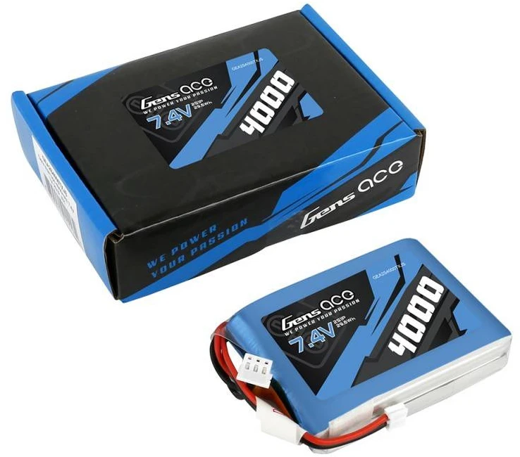 Gens Ace & Tattu LiPo akumuliatorius Gens Ace 4000mAh 7.4V 1C