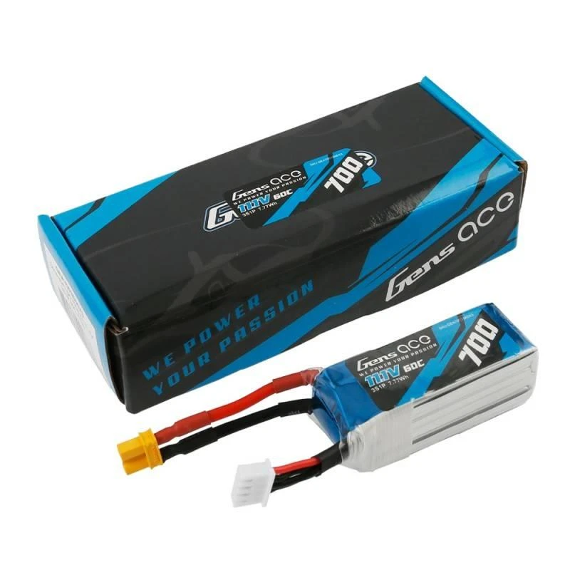 Gens Ace GensAce 5kmAh 11.1V 60C 3S1P baterija su XT90 jungtimi