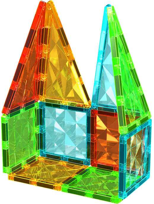 Geomag Gems 16 magnetinių plytelių