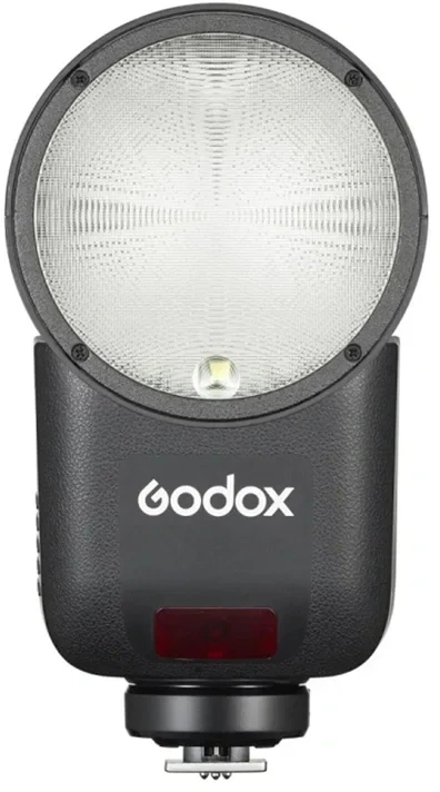 „Canon“ skirta „Godox V1 Mid“ blykstė