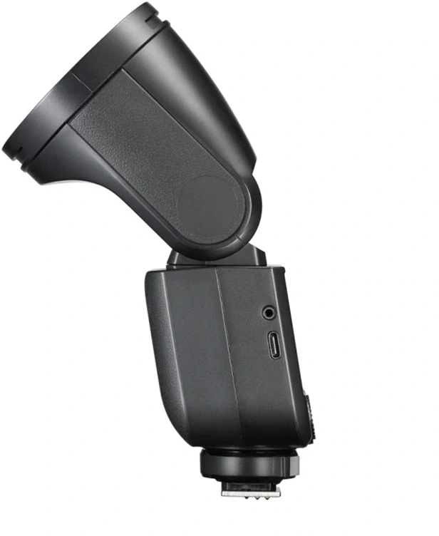 „Canon“ skirta „Godox V1 Mid“ blykstė