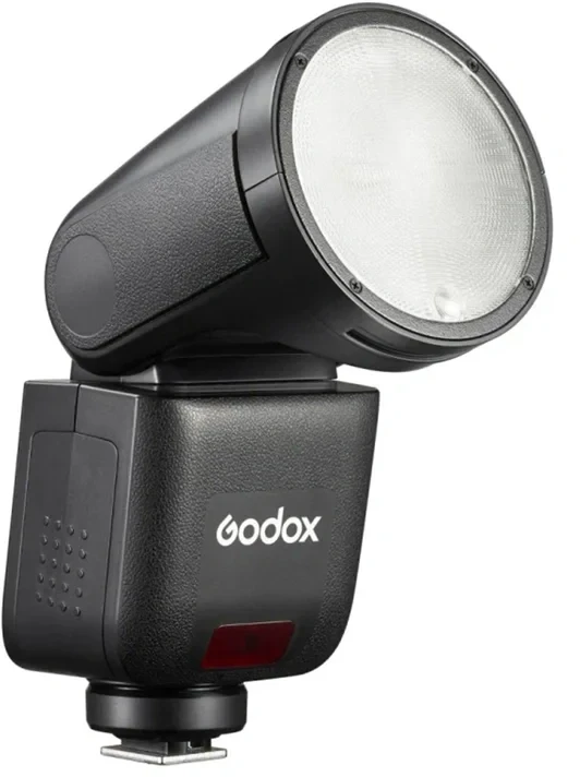„Canon“ skirta „Godox V1 Mid“ blykstė