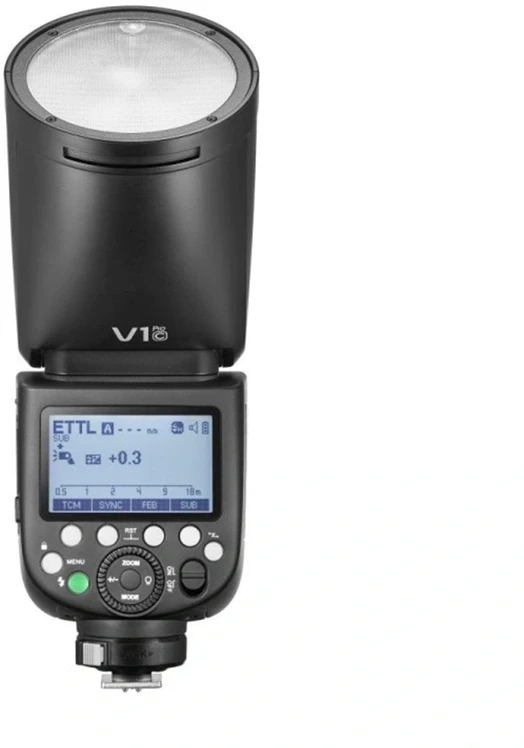 „Godox Flash V1 Pro“, skirta „Nikon“.