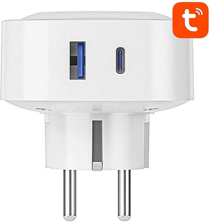 Gosund SP6 16A USB-C 20W Tuya smart WiFi/Bluetooth lizdas