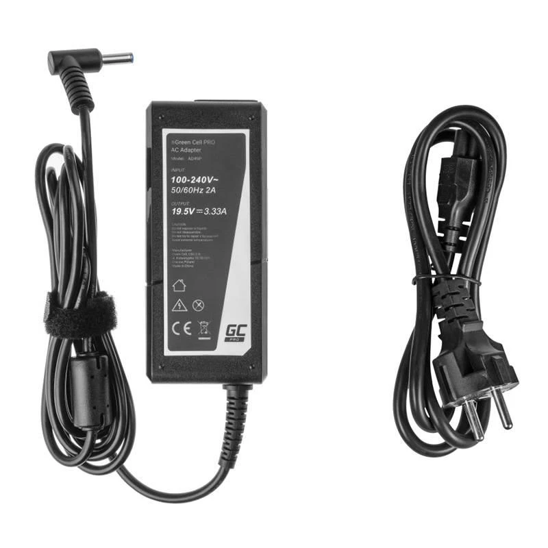 Nešiojamų kompiuterių įkroviklis Greencell AD49P PRO 65W 19.5V HP