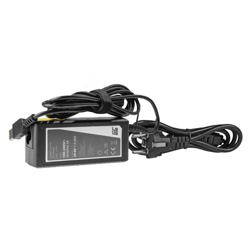 GREENCELL AD38AP Maitinimo šaltinis Žalias Cell PRO do Lenovo 20V 3.25A 65W Slim tip