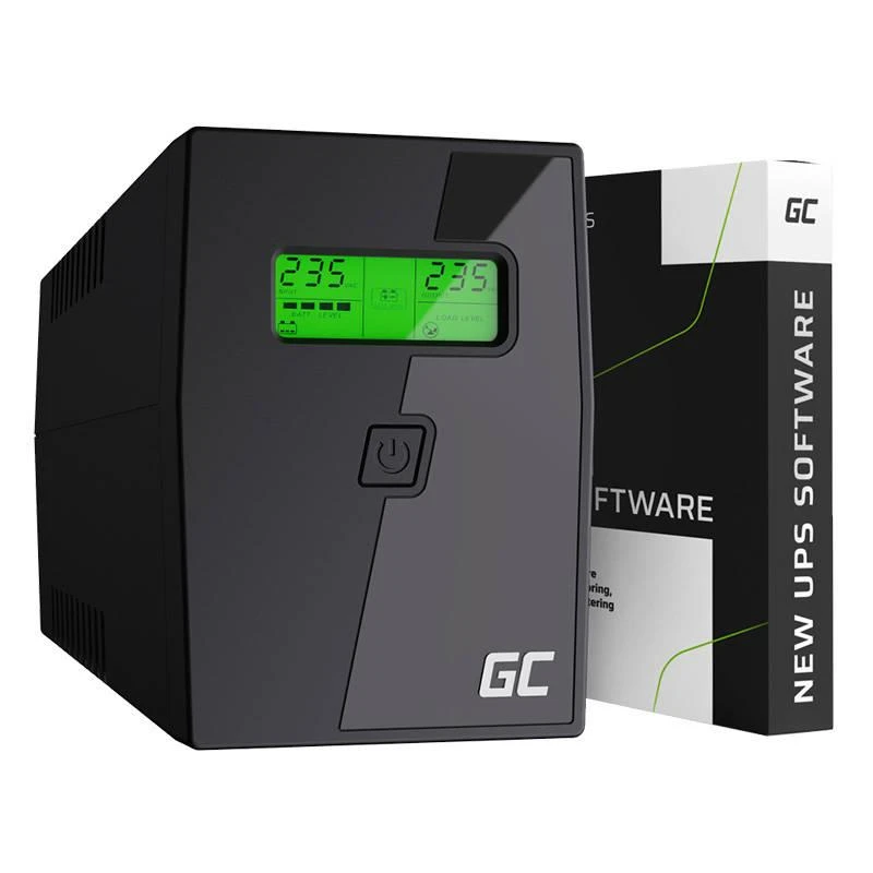 Green Cell Žalias Cell GREENCELL UPS02 UPS Micropower 800VA Žalias Cell