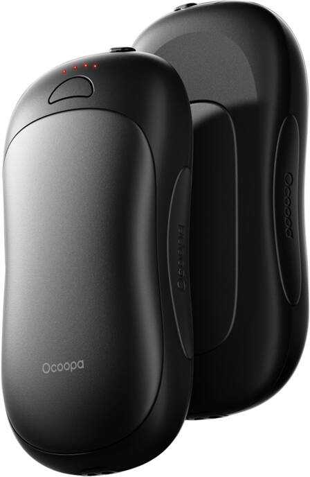 Rankų šildytuvas su powerbank funkcija Ocoopa UT3 Pro 2x5000 mAh, USB-C juoda-juoda