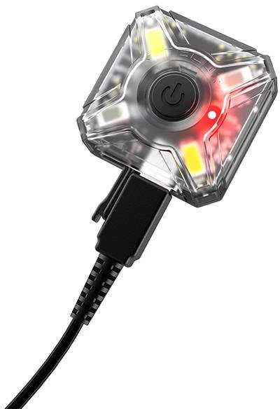 Šalmo žibintas Nitecore NU05 KIT 35 lum