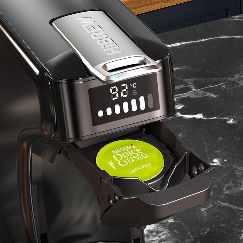 HiBREW 6in1 kapsulinis kavos aparatas H1B, baltos spalvos