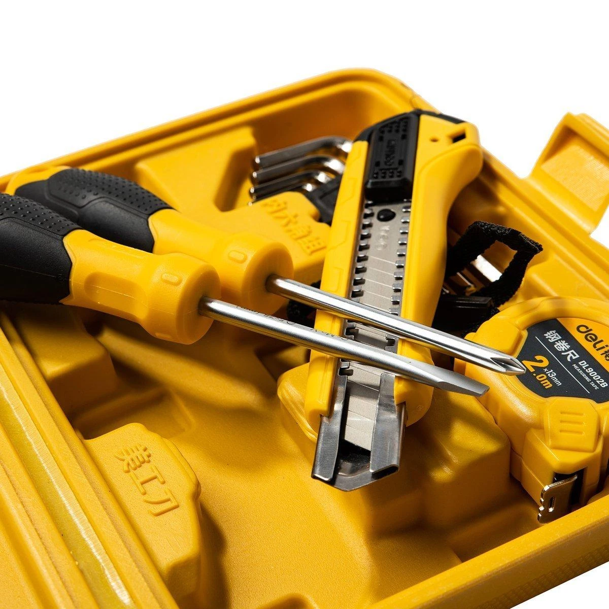 Profesionalus įrankių rinkinys Deli Tools EDL10011J - 11 vnt