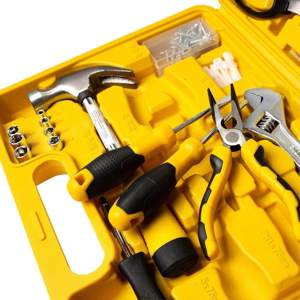 Profesionalus įrankių rinkinys Deli Tools EDL1038J - 38 vnt