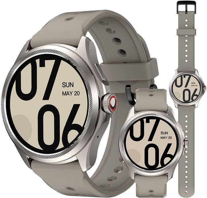 Išmanusis laikrodis Mobvoi Ticwatch Pro 5, Pilkos spalvos