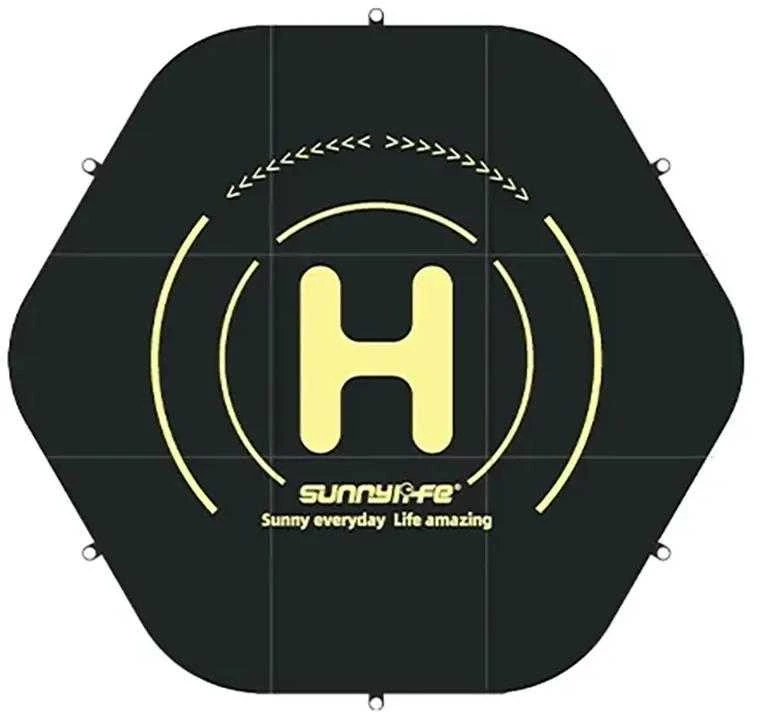 Nusileidimo padėklas dronams Sunnylife 110 cm šešiakampis – dvipusis (TJP10)