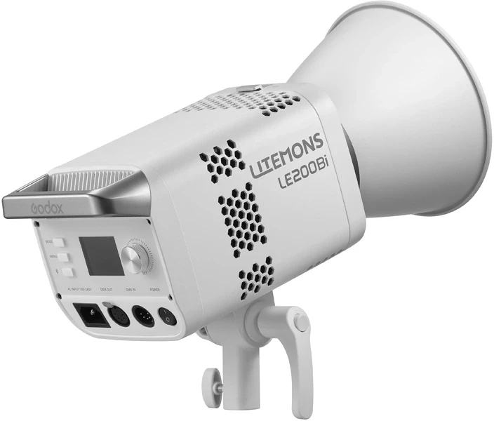 Apšvietimo Įranga - Godox LE200Bi Bi Color LED Vaizdo Šviesa, Reguliuojama Temperatūra, Balta