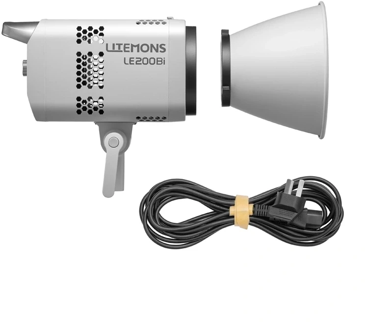 Apšvietimo Įranga - Godox LE200Bi Bi Color LED Vaizdo Šviesa, Reguliuojama Temperatūra, Balta