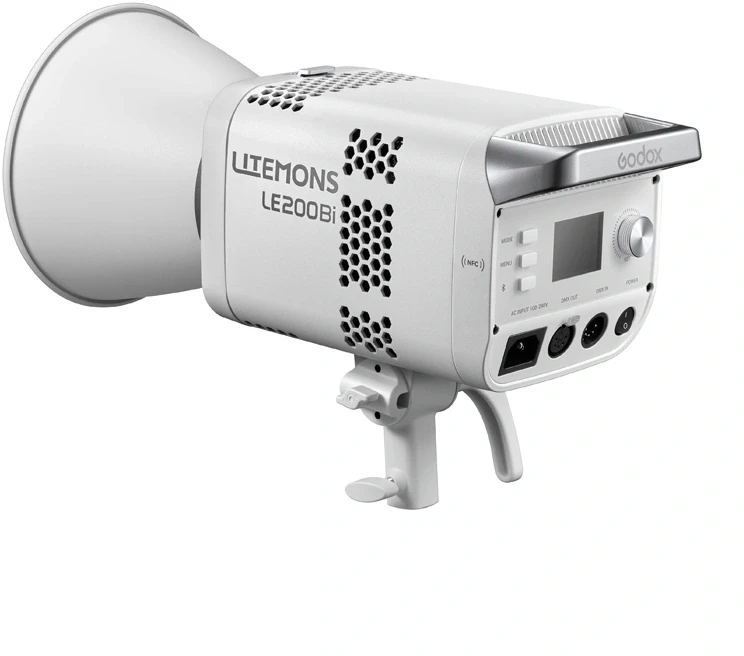 Apšvietimo Įranga - Godox LE200Bi Bi Color LED Vaizdo Šviesa, Reguliuojama Temperatūra, Balta