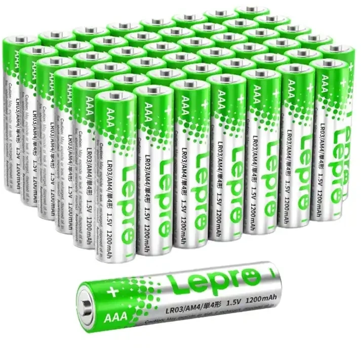 Šakotuvas LEPRO 130001-48 AAA R3 Alkaline Batteries, 48-Pack