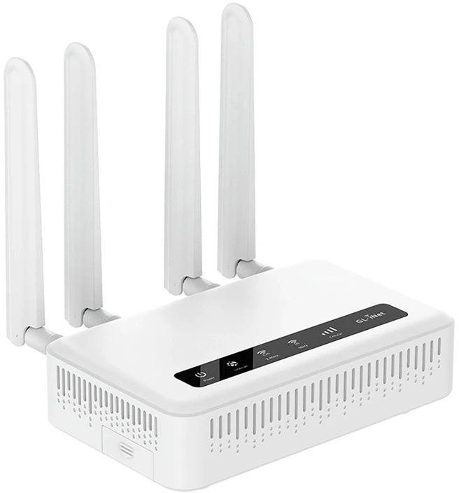 Maršrutizatorius GL.iNet GL-X2000 4G LTE CAT12 Wi‑Fi 6 Dvi SIM Kortelės