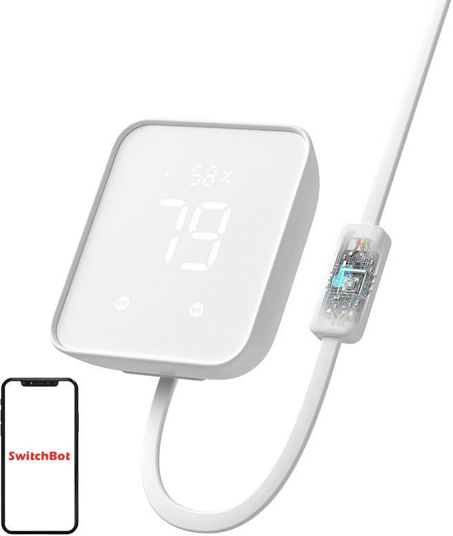 Matter Smart nuotolinio valdymo pultas SwitchBot Hub 2 WiFi HomeKit BLE IR