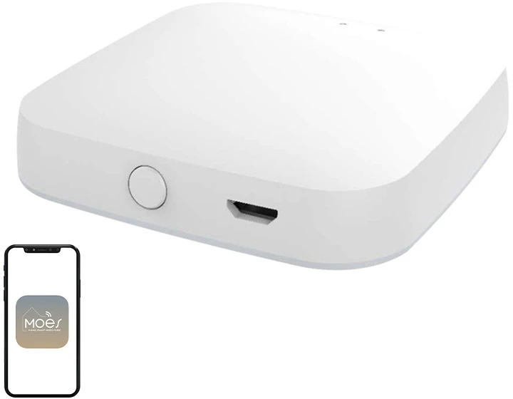 Moes Išmanių namų Bluetooth - Wi-Fi signalo stotelė, BRIDGE, MESH, TUYA / Smart Life